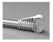 Łącznik Rurek Wiszących do Boxa Typu "H" 16mm, Secret Jardin