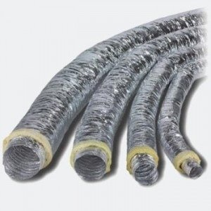 Przewód Wentylacyjny Izolowany Miękki 125mm/5m, Dospel