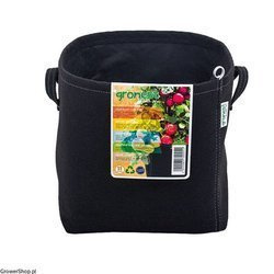 Oddychająca Doniczka Materiałowa 8L, Z Uchwytami