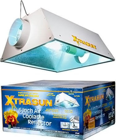Odbłyśnik Wentylowany HydroFarm  Xtrasun 53,3x60,3xH20,3cm, Fi-150mm