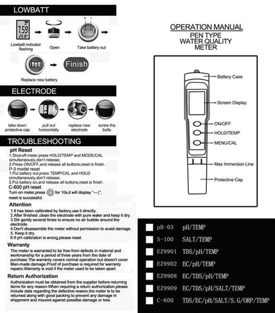 Elektroniczny Miernik 2w1 VF