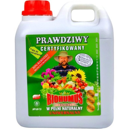 Biohummus Extra Nawóz Uniwersalny Do Roślin, 5L