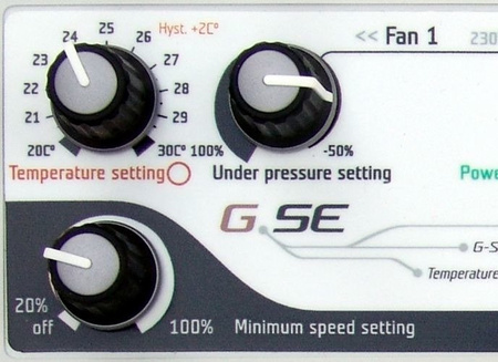 Cyfrowy reg. temp. MIN/MAX i ciśnienia (2 wentylatory) 3A FC11-203EU