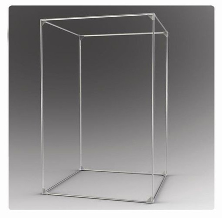 Box Uprawowy Dark Street 120 R4.00 (120x120x198cm) Nowa Wysokość!