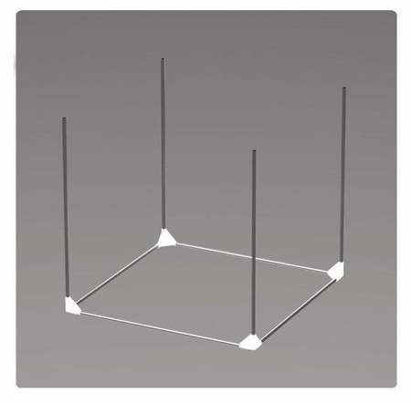 Box Uprawowy Dark Street 90 R4.00 (90x90xh178cm) Nowa Wyskość!