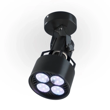 Czarny, Oprawa Natynkowa na Żarówkę VERTICANA®