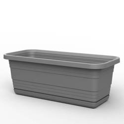 Donica Balkonowa Bona 60cm, Antracyt