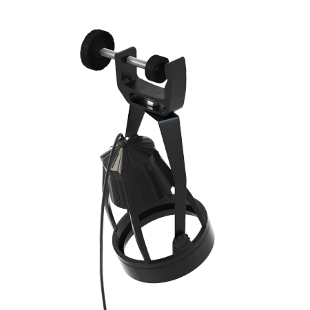 Czarna Oprawa Zaciskowa VERTICANA®, z Kablem 2m i Włącznikiem