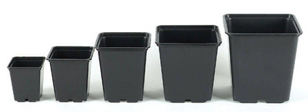 Donica Plastikowa Kwadratowa 0,25L