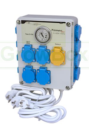 Programator Czasowy TimerBox 12x600W + Ogrzewanie nocne SD21-216EU