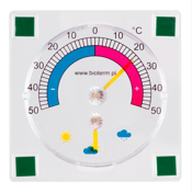 Termometr/Higrometr Wewnętrzny, Przyklejany