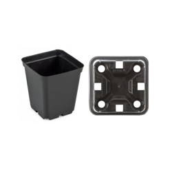 Donica Plastikowa Kwadratowa 0,25L