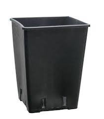 Donica plastikowa kwadratowa 11L (25x25xh26cm)