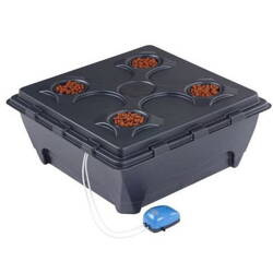 Kompletny System Hydroponiczny Oxypot, 110L, 83x83xh38cm, 4 Planty