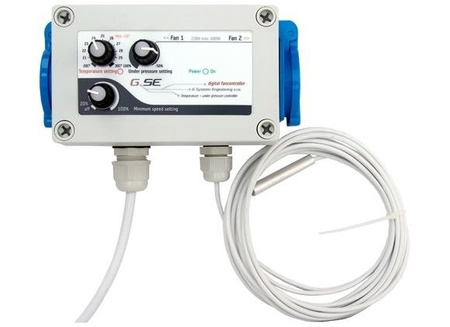 Cyfrowy reg. temp. MIN/MAX i ciśnienia (2 wentylatory) 3A FC11-203EU