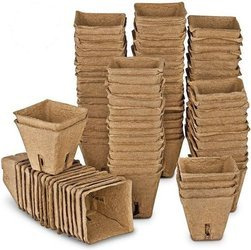 Doniczka Torfowa Kwadratowa (8x8cm)