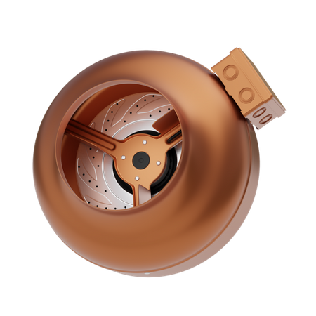 Wentylator Grand 3-Biegowy + Sterownik Ø150mm 530m3/H