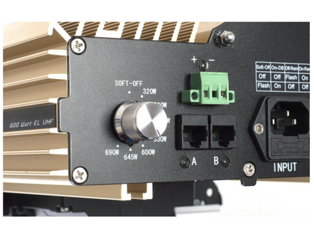 Zestaw DimLux, Seria Expert 600W EL UHF, Żarówka Philips 600W, Odbłyśnik Alpha Optics 98