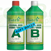 Dutchpro Soil Grow A+B 1L  SOFT WATER