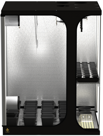 Box Uprawowy Dark Lodge 160 (160x120x198cm)