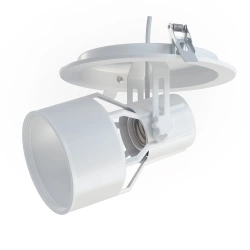 Biała Oprawa na Żarówkę  VERTICANA® do Sufitu Podwieszanego