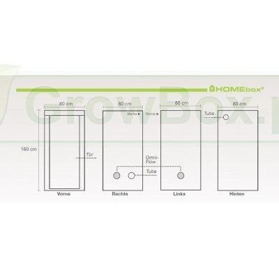 Namiot Do Uprawy HomeBox White Ambient Q200 PAR+ (200x200x220cm)