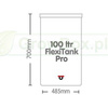 Zbiornik z kranikiem, 100L Flexi Tank Pro