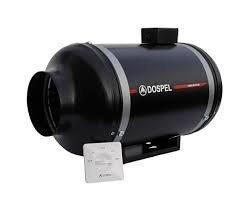Wentylator Kanałowy Dospel Turbo-Silent, 2-biegowy: 560/630m3/H, fi-160MM