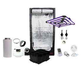 Zestaw Secret Jardin 100x100x200cm LED Lumatek ATS300W PRO