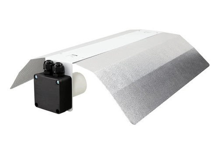 Odbłyśnik Aluminiowy, PearlPro XL, 55x(60-66)xh15cm 97%, Odbijalności z Gniazdem E40