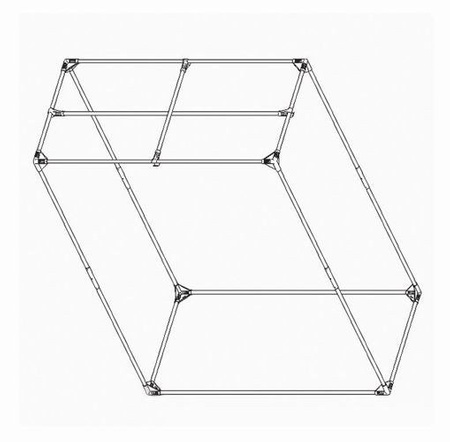 Box Uprawowy Dark Street 120 R.4(120x120x198cm)