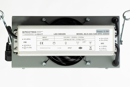 Lampa LED SPECTROLIGHT STARTER 250 SOCZEWKA 120°