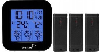 Elektroniczna Stacja Pogody z Trzema Czujnikami