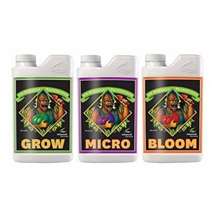 Advanced nutrients Zestaw Nawozów AN Grow / Micro / Bloom, Hobbyst Level