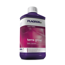 Plagron Terra Grow 1L, , Stężony Podstawowy Nawóz Biomineralny Do Gleby Na Wzrost