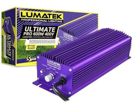 Zestaw Lumatek 600W/400V Ultimate Zasilacz + Lampa HPS