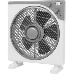 Wentylator Box Fan Cornwell Electronics, 230V, 3-Biegowy, z Oscylacją, 50W, 40x40x13cm, fi-30cm