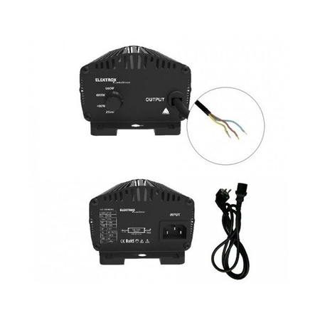 Zasilacz Cyfrowy Elektrox ULTIMATE, 4-stopniowa Regulacja, 600W