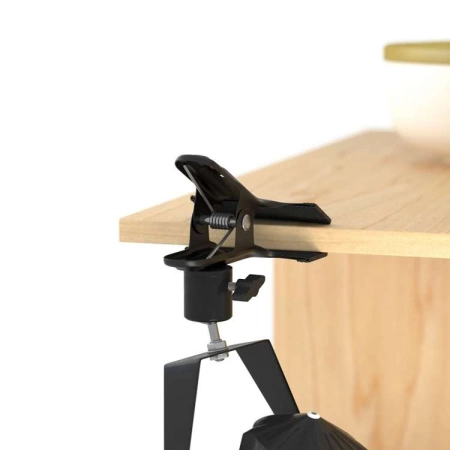 Czarna Oprawa VERTICANA® Klips z Kablem 2m i Włącznikiem