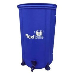 Flexi Tank 50L Zbiornik z Kranikiem na Wodę (fi 35cm, h53cm)