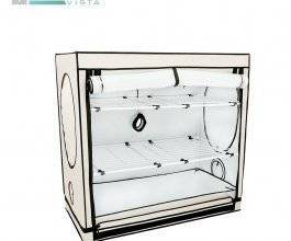 HomeBox White Ambient Vista Medium PAR+ (125x65x120cm)