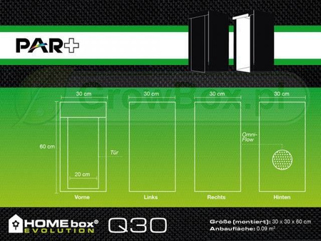 Namiot Do Uprawy HomeBox White Ambient Q30 PAR+ (30x30x60cm)
