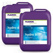 Plagron Hydro A+B 20L, Dwuskładnikowy Nawóz Dla Fazy Wzrostu i Kwitnienia