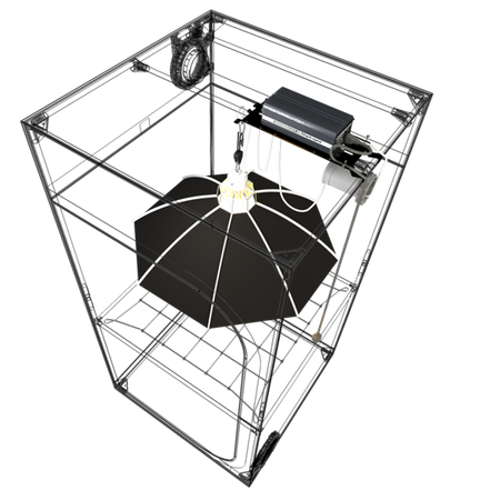 Zestaw Oświetleniowy HPS 400W Ø100x60cm