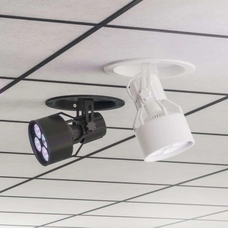 Biała Oprawa na Żarówkę VERTICANA® do Sufitu Podwieszanego