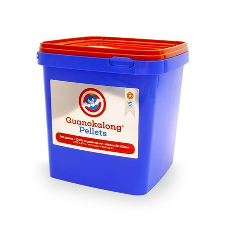 Nawóz Guanokalog, Pellet 5kg, Nawóz Organiczny Na Wzrost i Kwitnienie