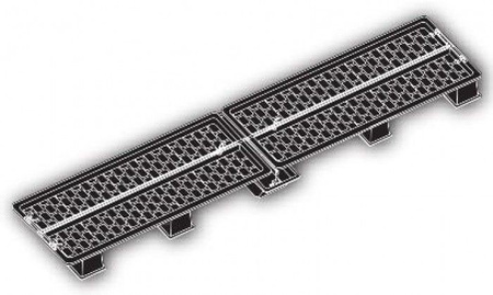 System Hydroponiczny NFT MULTI-DUCT, 115L, 339x117xh34cm