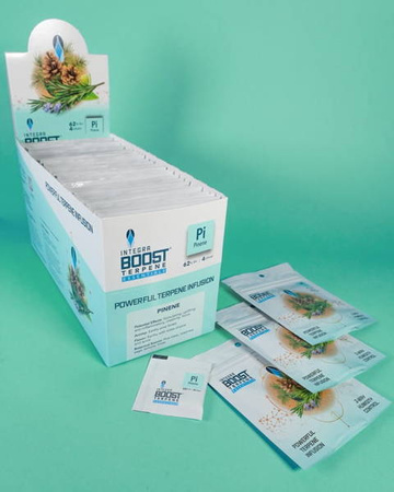 Regulator Wilgotności Integra Boost 62% do 67g Suszu Terpene Essentials Pinene
