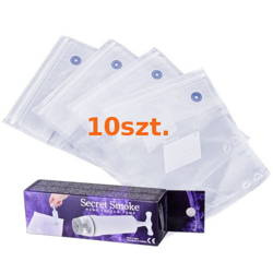 Zestaw Vacuum Do Próżniowego Pakowania - POMPA SECRET SMOKE + 10 Toreb z Zamknięciem Strunowym
