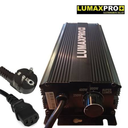 Zasilacz Elektroniczny Do Lamp HPS i MH 600W, Lumaxpro Classic Z Regulacją
